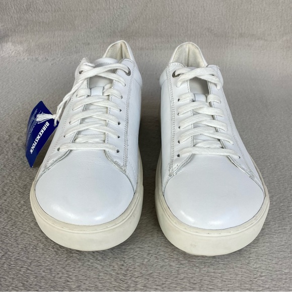 Birkenstock Bend Low Decon Women's Sneakers US 10 EU 41 White Leather Comfort - Picture 5 of 11